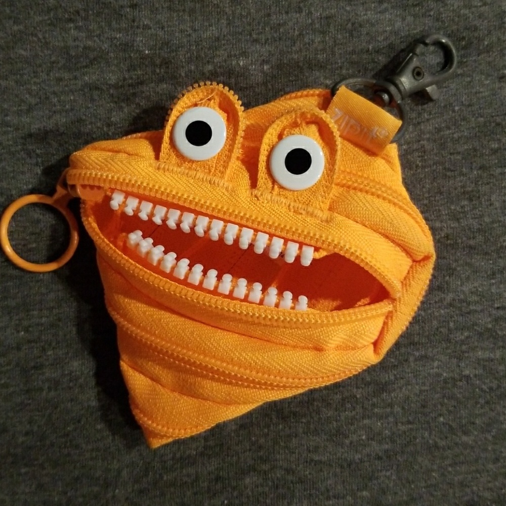Zip It monster change purse